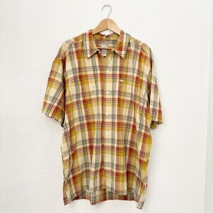 Vintage Quiksilver Shirt Plaid Camp Beach Surf Skate Y2K Mens XL Quicksilver